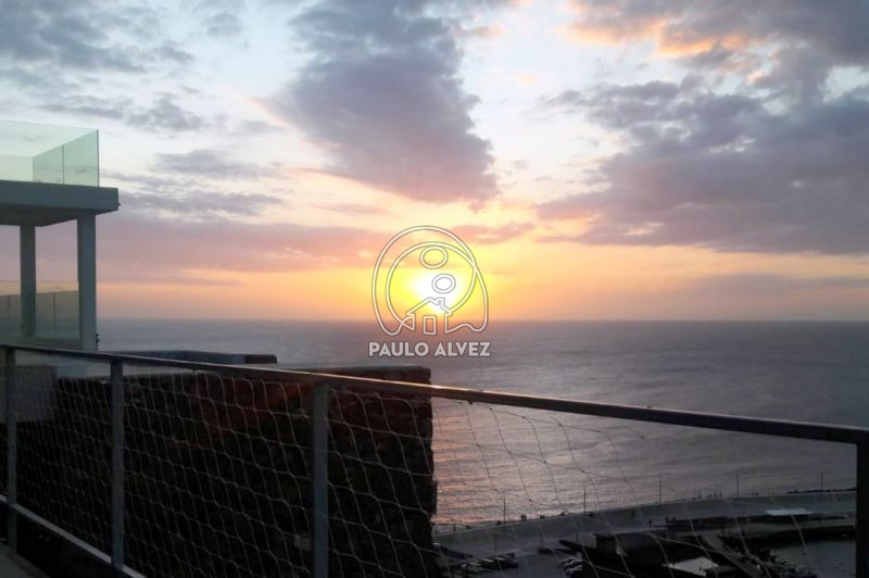 Vista a los atardeceres