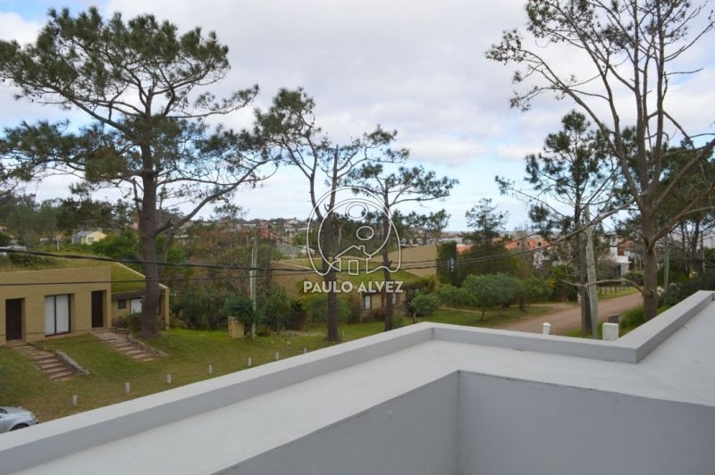 Terraza con vista al mar