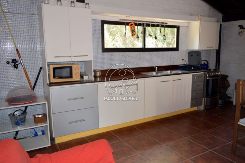 Estar comedor con cocina integrada